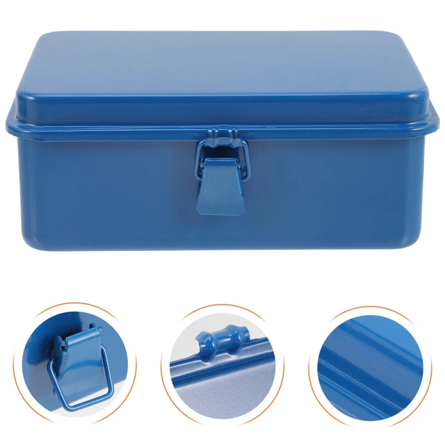 Caja de herramientas de alta resistencia organizador de herramientas de almacenamiento contenedor estuche de almacenamiento de automóviles