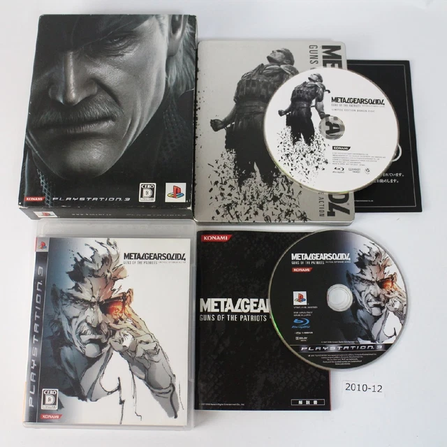 Metal Gear Solid 4: Guns of Patriots 25th Anniversary-PS3 (Neu (gemäss