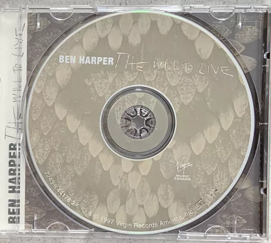Ben Harper – The Will To Live (CD, 1997) *DISC ONLY*