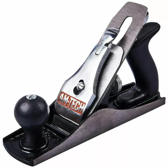 Jack Plane Wood Planner No 4 With Adjustable Carbon Steel Blade Smoothing Plane