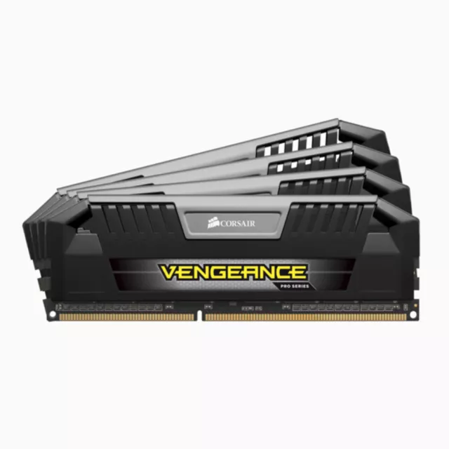 Corsair VENGEANCE Pro 32GB 16GB 8GB DDR3 OC 2400MHz PC3-19200 RAM LOT Silver AU