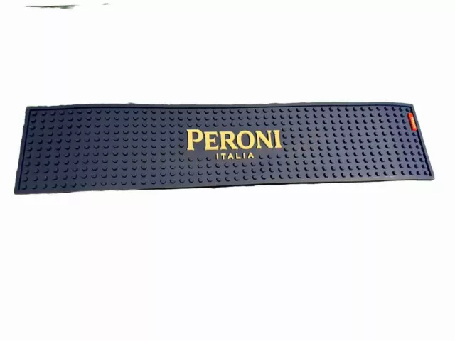 Peroni Italy - Bar Runner Beer Drip Rubber Mat MAN CAVE/BAR