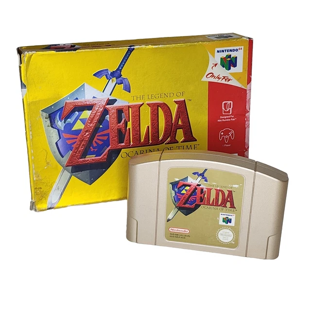 THE LEGEND OF Zelda Ocarina of Time Collectors Edition N64 Nintendo PAL