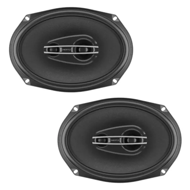 Hertz Cento CX 690 6x9" 3 Way Car Parcel Shelf Coaxial Speakers 100w RMS Pair