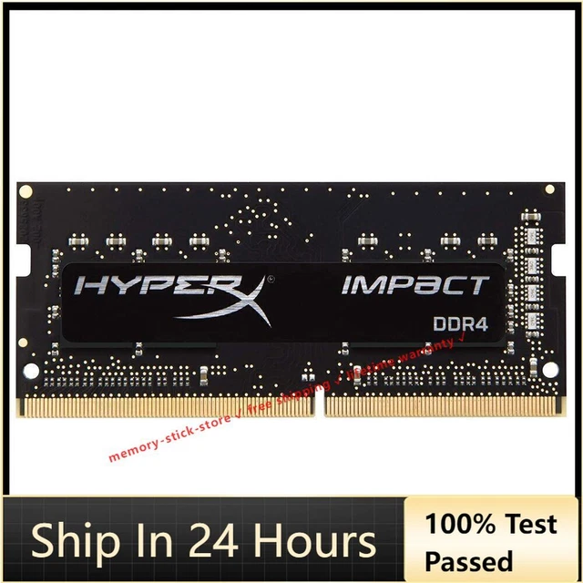 Kingston HyperX Impact DDR4 16GB 8GB 4GB 2133 2400 2666 3200 MHZ Laptop RAM lot