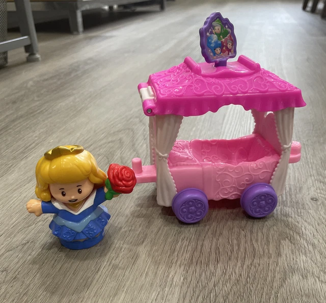 Fisher-Price Little People Blaues Auto – Spielzeugauto Für Kleinkinder, Mit Figuren, Zum Schieben