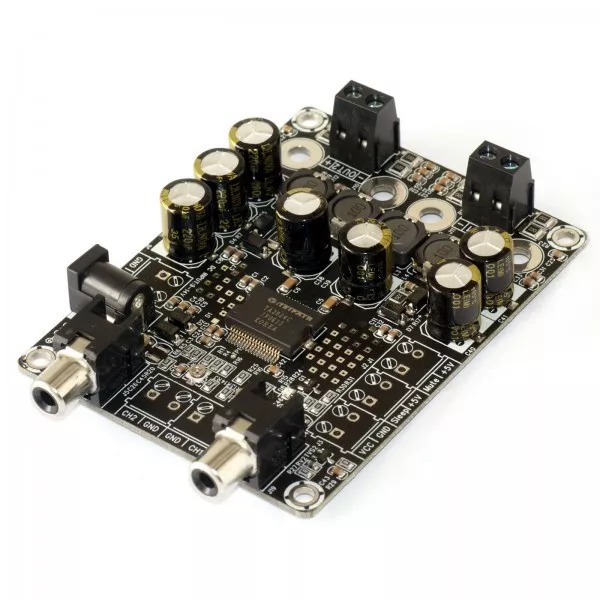 WONDOM 2X15W 4 ohm Class-D Audio Amplifier Board TA2024 Module dual channel