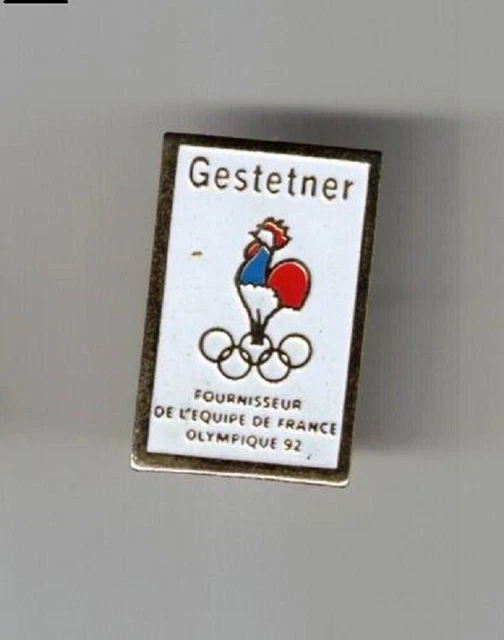 Pin's Jeux Olympiques Albertville 92, édition Euro Sucre, La Forme Olympique, Vintage