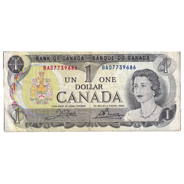 [#333780] Geldschein, Kanada, 1 Dollar, 1973, KM:85c, SS