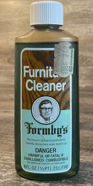 RARE Formby’s Deep Cleansing Furniture Cleaner 8oz Discontinued NEW