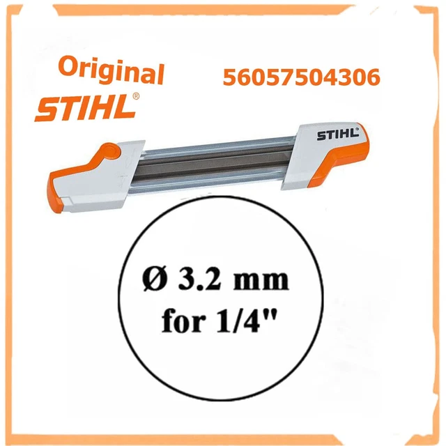 CHAINSAW SHARPENING TOOL 3,2mm STIHL 2in1 holder 1/4" 56057504306 39