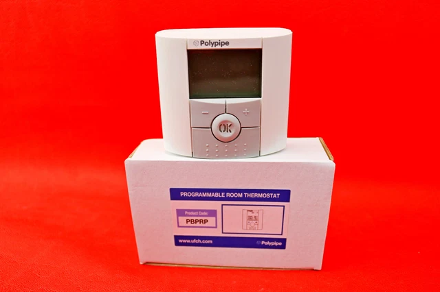 POLYPIPE PROGRAMMABLE ROOM Thermostat New in box PBPRP Quality £40.00 -  PicClick UK