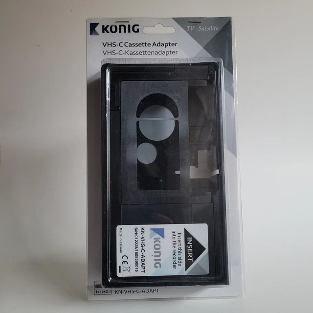 Vhs C To Vhs Cassette Adapter FOR SALE! PicClick
