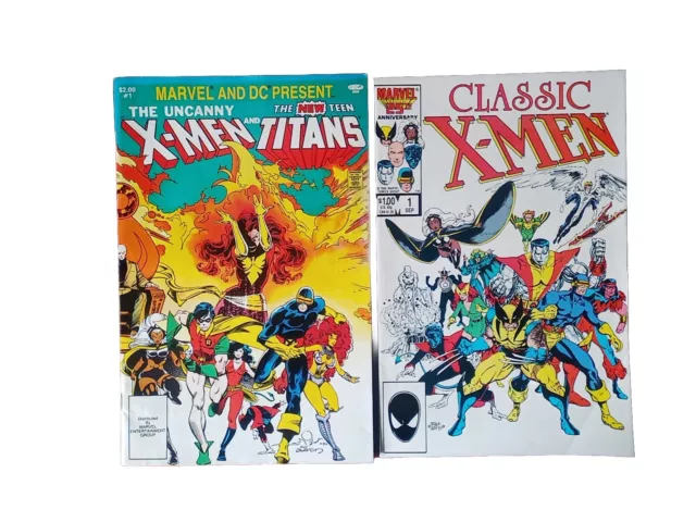 Marvel And DC Present: The Uncanny X-Men and The New Teen Titans (1982) Issue #1