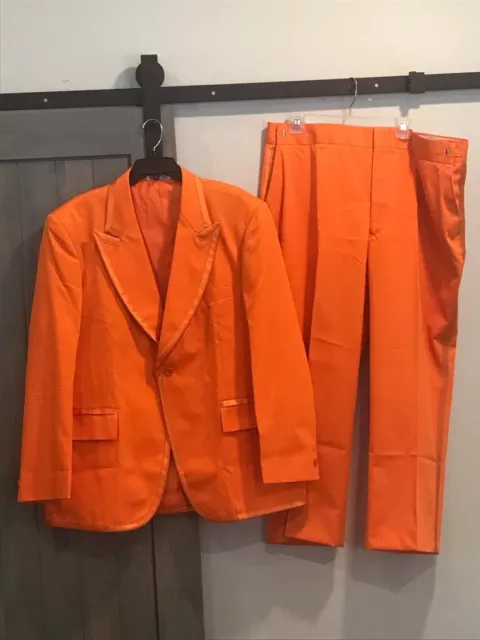 Dumb and Dumber orange tuxedo costume sz 2XL worn once
