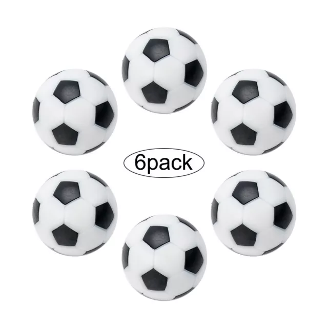 Lot de 6 mini balles de table de baby-foot 32 mm balles de kicker pour utilisati