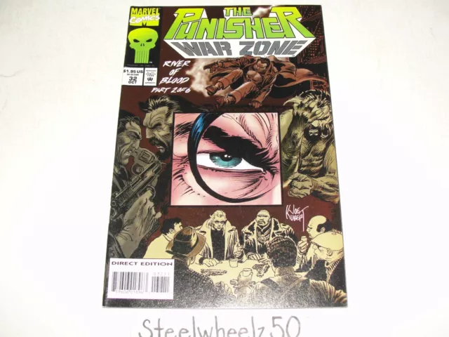Punisher War Zone #32 Comic 1994 Marvel River Of Blood Chuck Dixon Joe Kubert