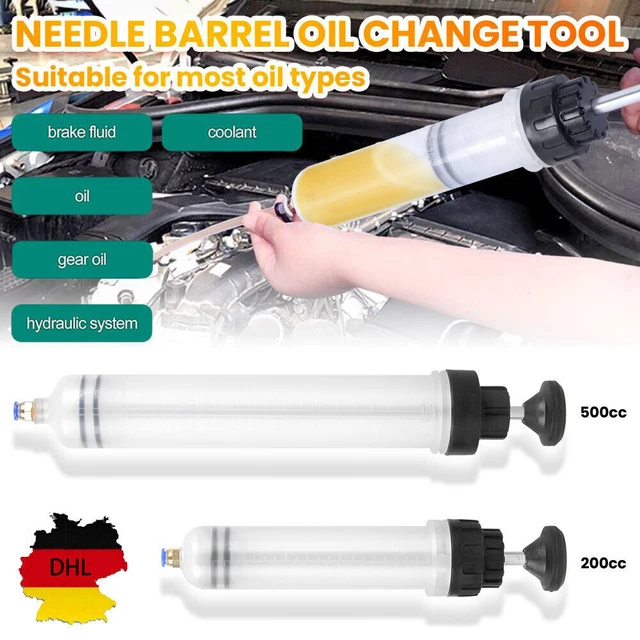labsaugpumpe Handpumpe 500 Ml l Spritze / Absaugpumpe  Handpumpe Fr  Motorl, Getriebel, Umfllen Im KFZ-Bereich lpumpe Handpumpe