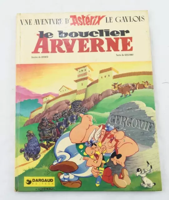 BD Une aventure d'Astérix Le Gaulois "Le bouclier Arverne" 1974