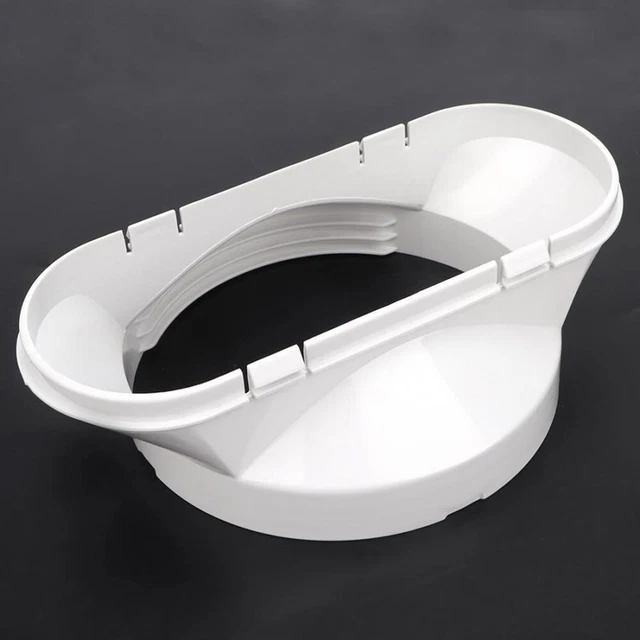 Air Conditioner Exhaust Duct Interface Pipe Tube Connector Adapter Accessories f 9