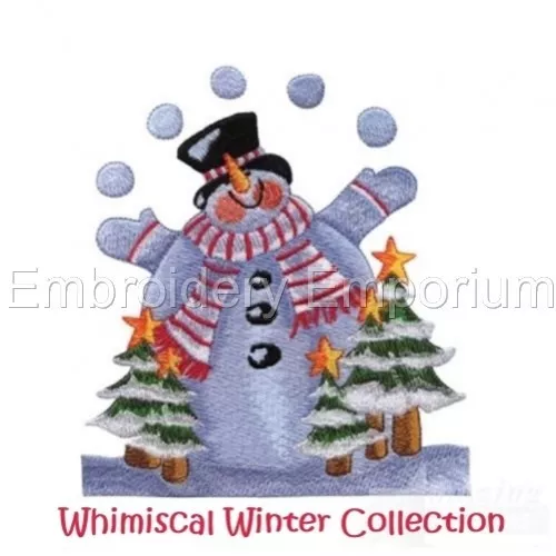 Whimsical Winter Collection - Machine Embroidery Designs On Usb