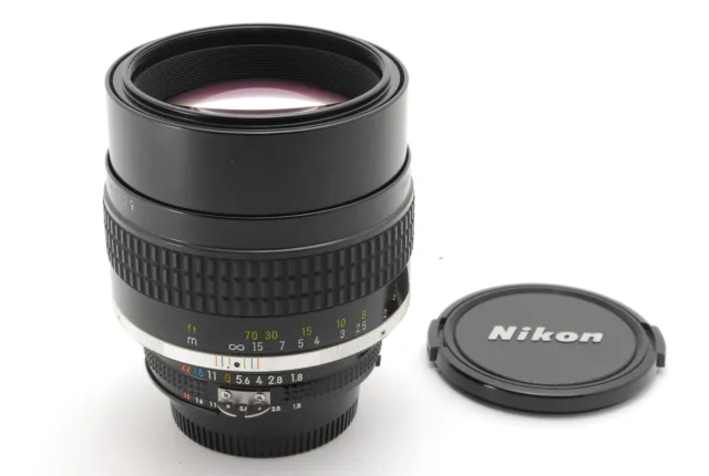 【N como nuevo++】Teleobjetivo MF Nikon Ai-s AIS Nikkor 105 mm f/1,8 de JAPÓN