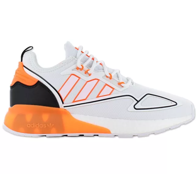 Adidas originals Zx 2K Boost Hommes Sneaker GX5326 Sport Loisir Chaussures Blanc