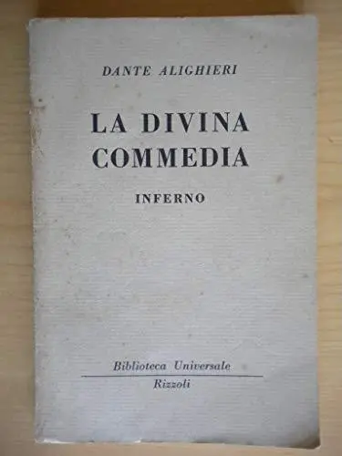La Divina Commedia. Inferno [Paperback] ALIGHIERI Dante -