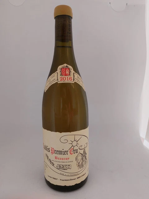 Chabis Premier Cru "Beauroy" 2016 Laurent Tribut