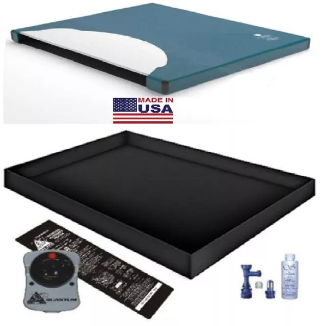 60% Waveless Waterbed Mattress / Liner / Heater / Fill Drain Conditioner Kit 60% Waveless Waterbed Mattress / Liner / Heater / Fill Drain Conditioner Kit