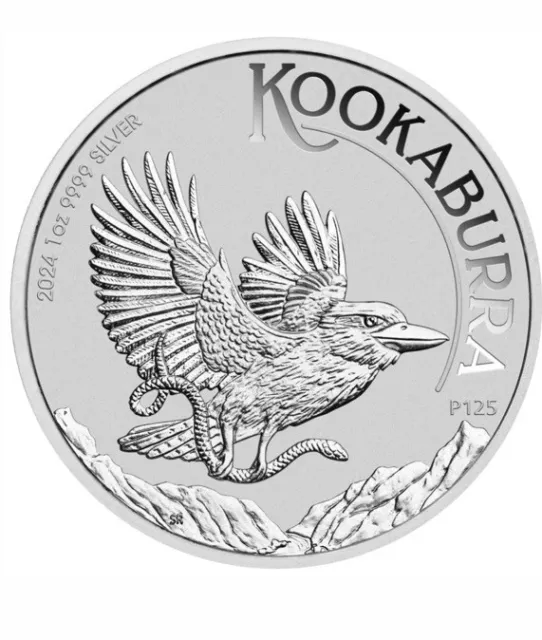 2024 Kookaburra P125 1oz Silver Coin First Issue Of 2024