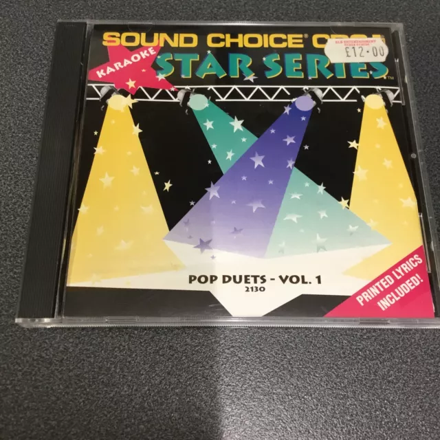 Star Series Karaoke Sound Choice Pop Duets Vol 1
