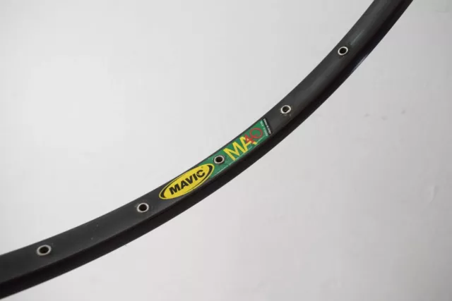 Mavic Ma40 Clincher Alloy, 700C, 32H Vintage Bicycle Rim (1)