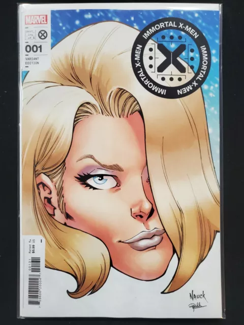 Immortal X-Men #1 Nauck Headshot Variant Marvel 2022 VF/NM Comic Book