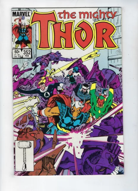 Thor # 352 Ragnarok and Ruin Walter Simonson story/art Feb 1985 VF/NM