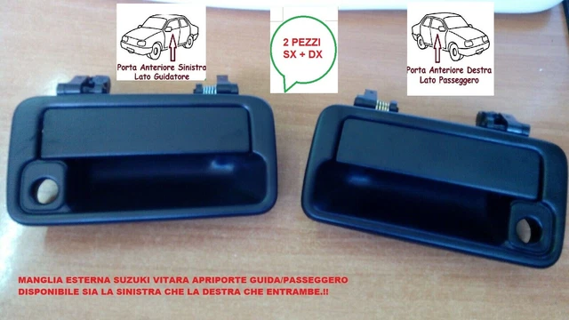2x MANIGLIA INTERNA PORTA ANTERIORE SINISTRA DESTRA SUZUKI - Foto 8