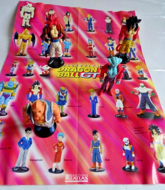 Lot 15 Figurines Dragon Ball Z GT – Édition Atlas 1996