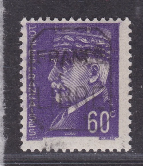 Timbre France De Guerre Yt 3 - Bloc De 8 Timbres, Signé Ref6086