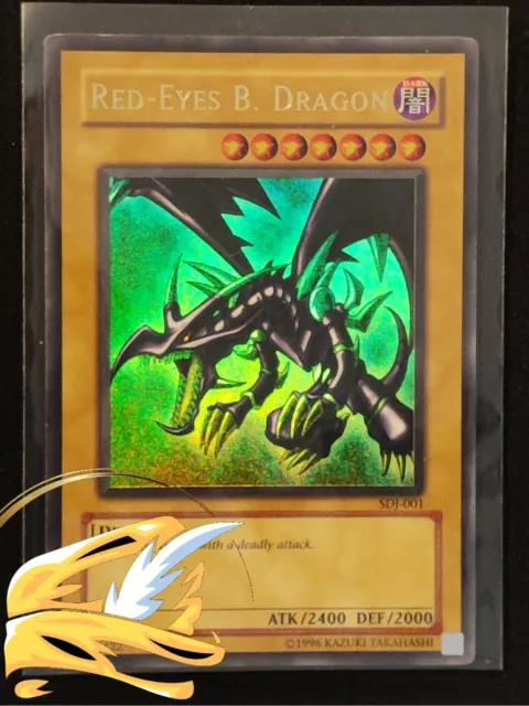 Carte Yu Gi Oh ! Red-Eyes B. Dragon SDJ-001 Anglais