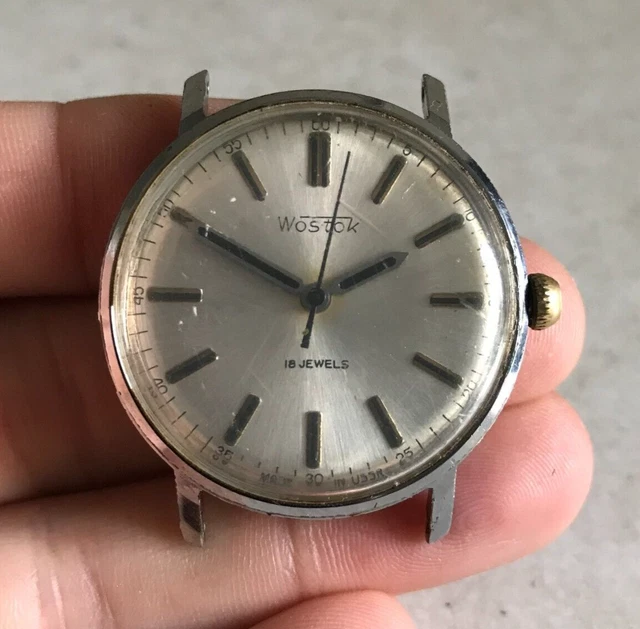 Orologio Vostok Wostok Orologio da polso vintage URSS Raro Russia Sovietica