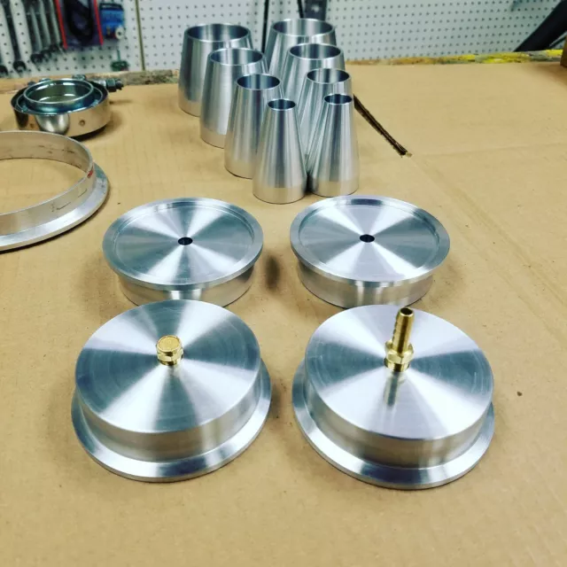 4"  V Band Back Purge Block Heat Sink