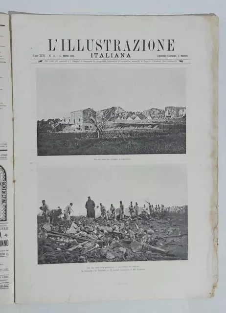 15235 L'illustrazione italiana 1899 a. XXVI n. 11 - Disastro di Tolone