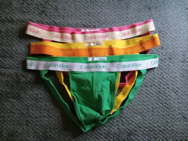 CALVIN KLEIN JOCK Strap Brief underwear Gay Pride Limited edition Jock  Straps $45.00 - PicClick