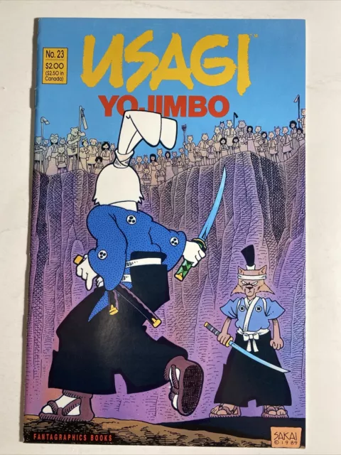 USAGI YOJIMBO v.1 #23 - Fantagraphics Books Stan Sakai Comic Book Ninja Turtles