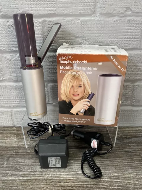 MORPHY RICHARDS MARK Hill Mobile Straightener Boxed Working