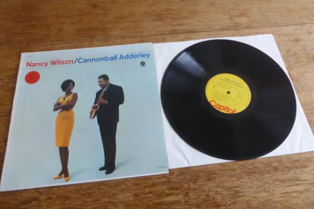 Nancy Wilson / Cannonball Adderley US Capitol SM-1657 Vocal Jazz Bebop EX LP