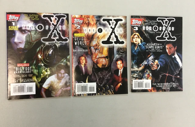 X-Files Comics Digest 1-3 Full Set 1 2 3 Topps Comics 1995