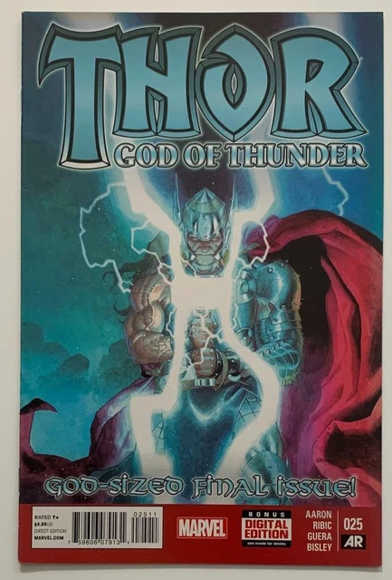 Thor God Of Thunder #25. KEY 1st Jane Foster as Thor (Marvel 2014) FN/VF cond.