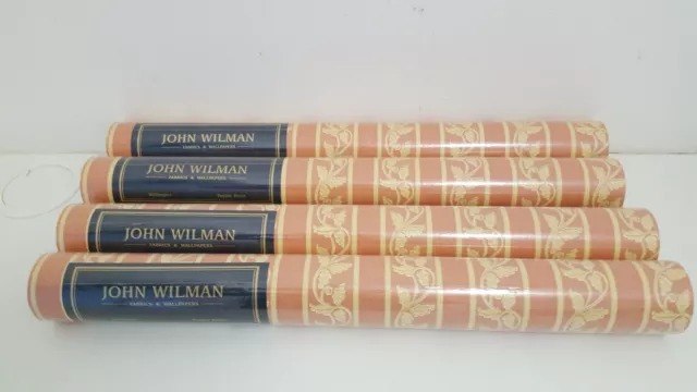 John Wilman Louville Stripe Wall Paper x 3 rolls