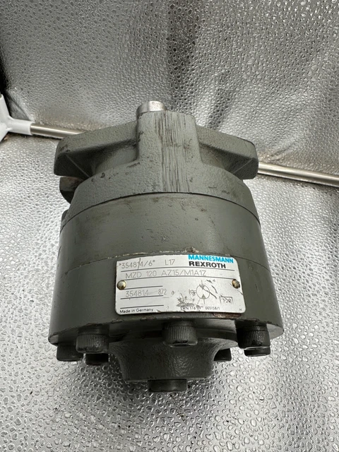 Rexroth Motore Idraulico / Mzd 120 Az15/M1a1z /354814/ Buone Condizioni
